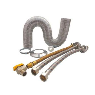 Imagem de Kit instalação Aquecedor Compatível Komeco KO 20DI 20 L - 2 Metros Dut