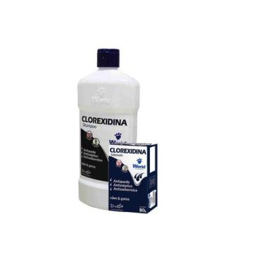 Imagem de Sabonete Clorexidina 80g E Shampoo Clorexidina 500ml Dug's - WORLD