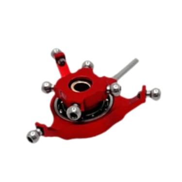 Imagem de YIJU RC Helicóptero Swashplate Aeronave Parte de reposição Fácil instalação DIY Reparando a placa, Atualizar parte para Wltoys RC Helicopter, Vermelho