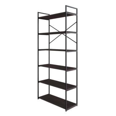 Imagem de Estante Alta C/06 Prateleiras 185x80x33cm Yon Terracota/ Terracota/