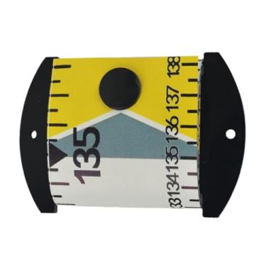 Imagem de menolana Régua de pesca, suprimentos para equipamentos, barco versátil para atividades ao ar livre, régua de medição de pesca leve, ferramenta de medição de, Amarelo