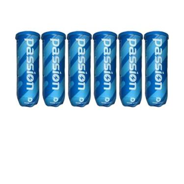 Imagem de Bola De Tênis Odea Passion Pack Com 06 Tubos 03 Bolas Cada