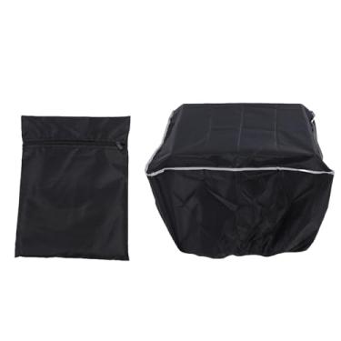 Imagem de Aramox Tampa da Plaina de Bancada, Capa de pó de Pano de Oxford, Protege Os Planadores de Lixas de Madeira e Serragem, Instalação Fácil, Preto, para Oficina, 27x24x19in