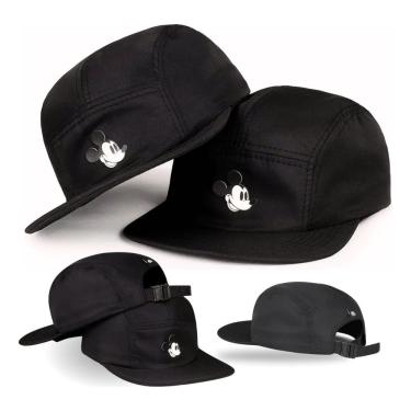 Imagem de Boné Five 5 Panel Anth Co Mika Streetwear Aba Reta Fitao Ajustável Leve Máximo Conforto Alta Qualidade