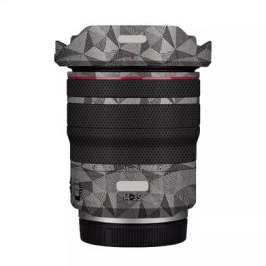 Imagem de RF 14-35 4 Adesivo de lente de câmera para Canon RF 14-35 mm F4 Macro Coat Wraps Película Protetora Vinil Decalque Skin (Triângulo Titânio)