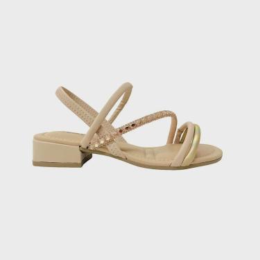 Imagem de Sandália Pink Cats/Dakota Infantil Salto Baixo Bege V3801