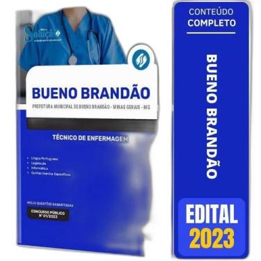 Imagem de Apostila Bueno Brandão Mg 2023 - Técnico De Enfermagem - Editora Soluc