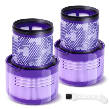 Imagem de Pacote com 2 peças de substituição de filtros de vácuo compatíveis com Dyson V11 Torque Drive V11 Animal V11 Complete V11 Extra V15 Detect V15s Detect Submarine Vacuums, Compare com a Peça 970013-02