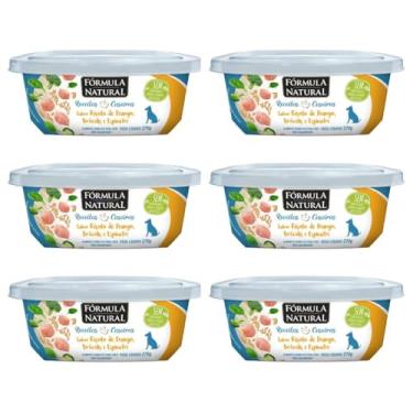 Imagem de Ração Úmida Formula Natural Receitas Caseiras Cães Risoto de Frango 270g 6 unid