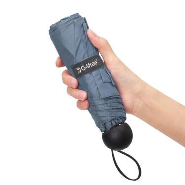 Imagem de Guarda-chuva de viagem compacto G4Free UPF 50+ com proteção UV