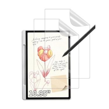 Imagem de FJIASTB Protetor de tela de desenho para XPPen Magic Note Pad 10,95 polegadas, película suave com sensação de papel fácil de instalar, sem bolhas, antiarranhões, pacote com 2