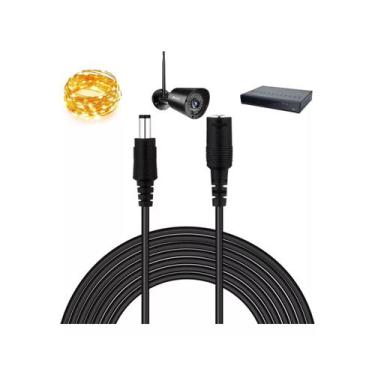 Imagem de Cabo de extensão de alimentação 12V 5.1m para câmera de segurança - Li
