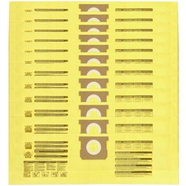 Imagem de Sacos de filtro a vácuo Jusiwow 91964 tipo D para Shop-Vac de 4 galões