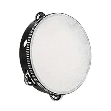 Imagem de menolana Pandeiro infantil, brinquedo, acessórios para brincar, presente para meninos e meninas, sino de tambor portátil, instrumento musical educacional para, Diâmetro 25cm