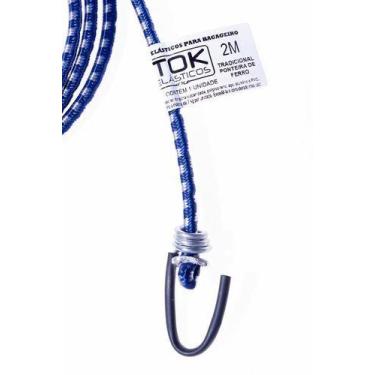 Imagem de Elástico Trad. Gancho de Ferro 1M Para Carga 100 Unidades - Tok Elásti