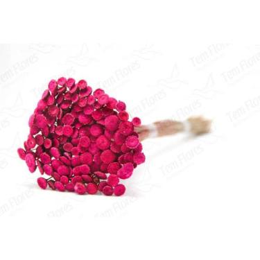 Imagem de 400 Botão Pink Desidratado Sempre Viva Flores Secas - Pense Flores
