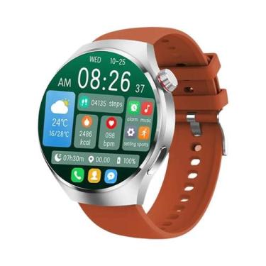 Imagem de Relógio Inteligente Masculino GT4 pro Com Tela AMOLED HD De 1,50 Poleg