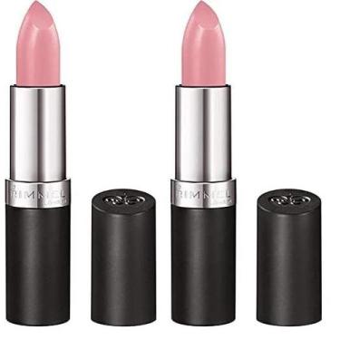 Imagem de Batom Rimmel Lasting Finish 002 Candy 4mL (pacote com 2)