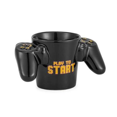 Imagem de Caneca Controle De Video Game Decoração Cerâmica Gamer Geek