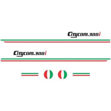 Imagem de Adesivo Tank Pad Dafra Sym Citycom 300i - Protetor Adesivo para Moto -