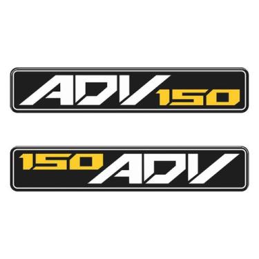 Imagem de Adesivo Compatível X-adv 150 2019 a 2021 Resinado - Protetor Tank Pad 