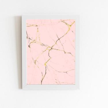 Imagem de Quadro Decorativo 60x40cm - Moldura Eucatex - Adesivo Vinil