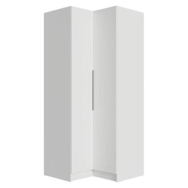 Imagem de Guarda-roupa Modulado De Canto 2 Portas Branco Neo Madesa