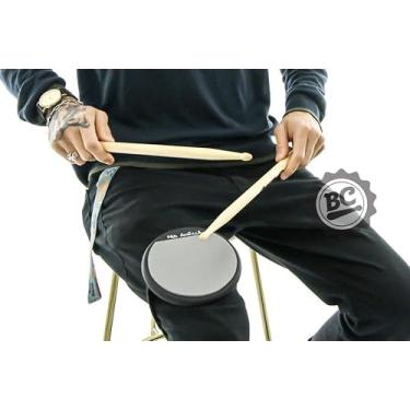 Imagem de Pad de Estudo Gorilla Cinza para fixar na perna 6¨ PGP6C com borracha independente da base de madeir