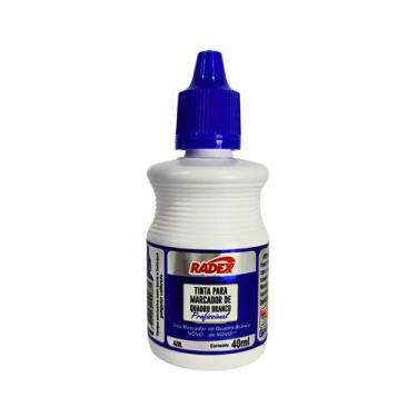 Imagem de Tinta Reabastecedora Para Marcador de Quadro Branco 40ml Azul - Radex