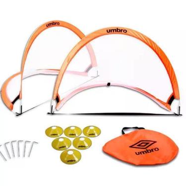 Imagem de Kit Treino Futebol 2Traves Pop-Up Umbro Com Acessórios