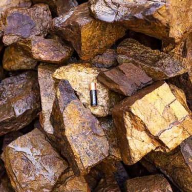 Imagem de Pacote de 05 kg de Bronzita Natural Bruta para Lapidação - Atacado - C