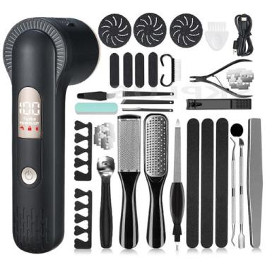 Imagem de Kit 36 em 1 de removedor elétrico de calos SKPLUS com aspirador de cas