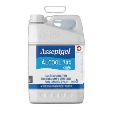 Imagem de Start Asseptgel Higienizador Líquido Galão 5L