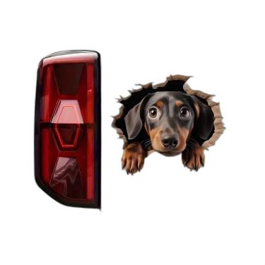 Imagem de Adesivo De Carro Dachshund