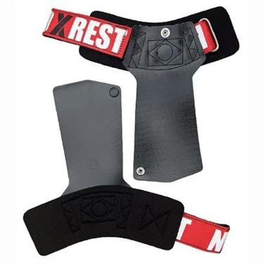 Imagem de Hand Grip No Rest Base com Botão Unissex Preto Vermelho
