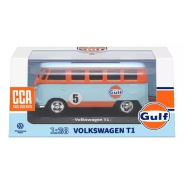 Imagem de Miniatura Carro MSZ Volkswagen Kombi Gulf 1:38
