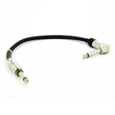 Imagem de Cabo Adaptador P10 90° Mono - Para 1 P10 180° Mono - 1,8 Metro