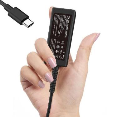 Imagem de Carregador SLE-TECH 45W USB C tipo C para HP, Dell, Samsung, Asus
