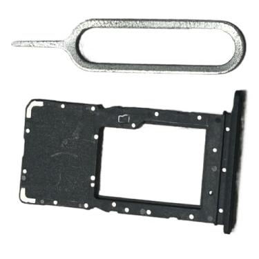 Imagem de zhxchzhi Bandeja de cartão SIM OEM Suporte para cartão SD Slot + pino compatível com Lenovo TAB P11 Plus TB-J616F peças pretas