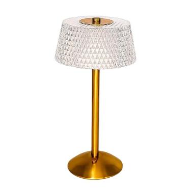 Imagem de Luminária LED de Mesa Recarregável com 3 Modos de Luz – Fria, Quente e Neutra, Toque Sensível, Ideal para Estudo e Decoração