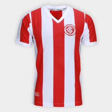 Imagem de Camiseta Internacional 2013 Masculina - RetrôMania, Branco, Preto, GG