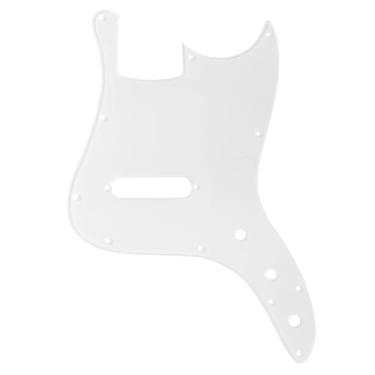 Imagem de Musiclily Protetor de graves Pro de 11 furos para baixo Squier Sonic Bronco, transparente