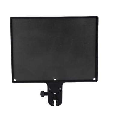 Imagem de Fockety Bandeja de Braçadeira de Microfone, Bandeja de Suporte de Microfone Suporte de Telefone Suporte de tripé Braçadeira de Montagem de Microfone Bandeja de Placa de Som para