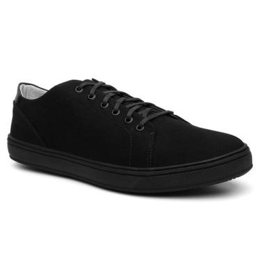 Imagem de Sapatênis Casual Basico Pires Shoes com Cadarço Sola Borracha Leve e C