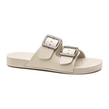 Imagem de Chinelo Sandália Feminina Fivela Estilosa Ajustável Calce Fácil Confor