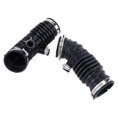 Imagem de 2 peças de tubos de admissão de bota de massa de ar 16576-EY00B/A adequado para acessórios de carro Nissan 370Z 2009-2020