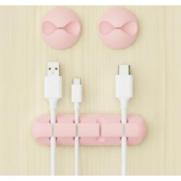 Imagem de Organizador de cabos de gerenciamento de cabos, prendedor de fio adesivo, escondedor de cabo sob a mesa para mesa de cabeceira, mesa, parede, celular, carregamento, USB, carro, espaço de trabalho