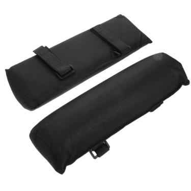 Imagem de Almofadas de apoio de braço dobráveis premium, 1 par para cadeiras de acampamento, cotoveleiras resistentes, almofadas de substituição para praia ou assentos ao ar livre, confortáveis