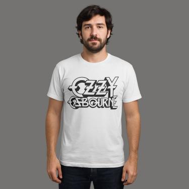 Imagem de Camisa Algodão Rock Camiseta Ozzy Osbourne Black Heavy Metal
