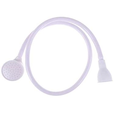 Imagem de Torneira de mangueira de pia portátil pulverizador xampu pulverizador cabeça de chuveiro portátil para animais de estimação mangueira de banho lavagem de pia